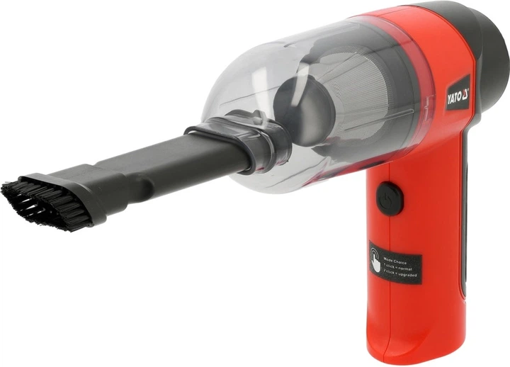 Пилосос Yato YT-85687 автомобільний бездротовий з функцією обдуву 70 Вт (5906083122651) - зображення 5