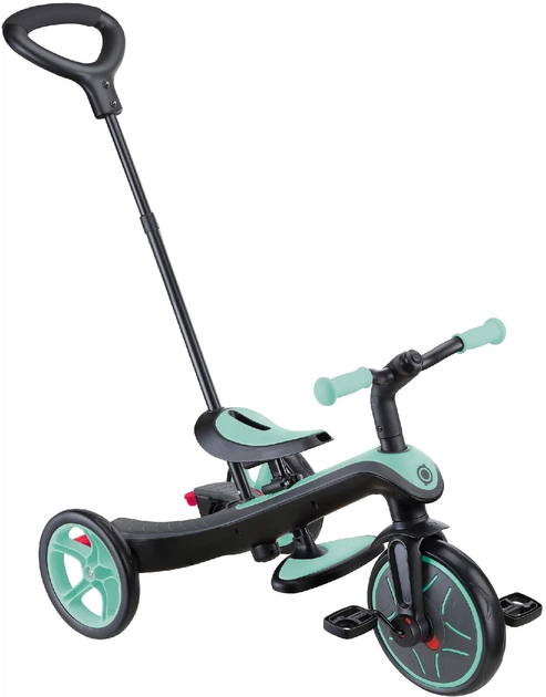 Велосипед дитячий триколісний Globber Explorer Trike 4в1 М'ятний 634-206 (4895224411604) - зображення 3