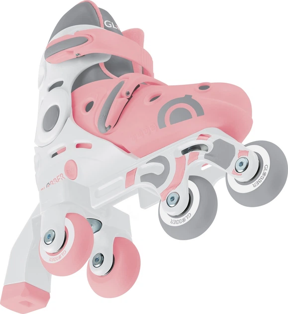 Роликові ковзани Globber 2в1 розмір 30-33 Пастельно-рожеві 783-210 (4895224410973) - зображення 3