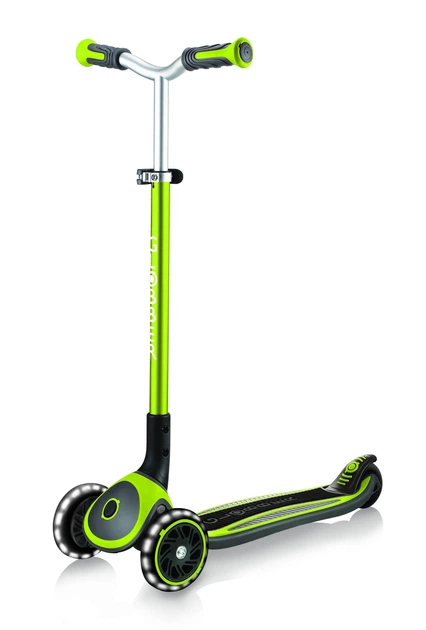 Hulajnoga GLOBBER MASTER LIGHTS Koła z podświetleniem Zielona 662-116-2 (4895224404651) - obraz 3