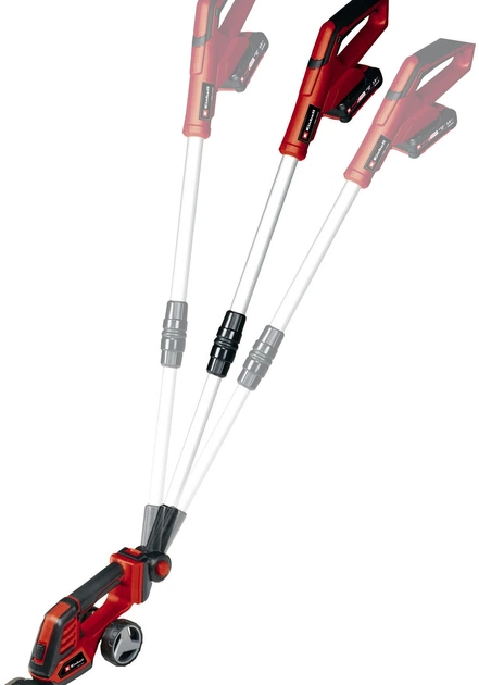 Nożyce do trawy i żywopłotu akumulatorowe Einhell X-Change GE-CG 18/100 Li T Solo 3410310 (4006825652109) - obraz 2