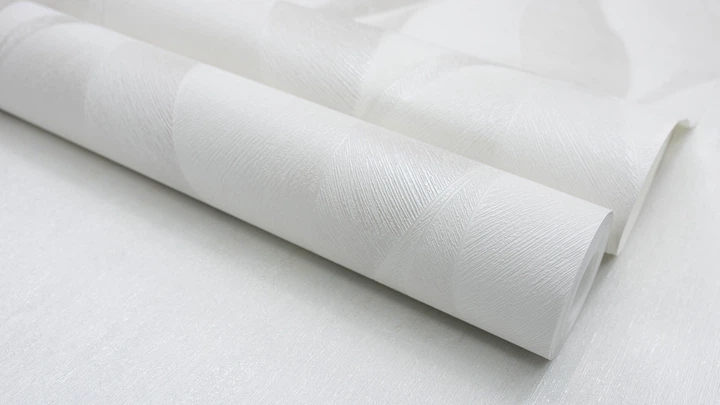 Tapeta winylowa na flizelinie Sintra Silver Leaves 0.53 x 10.05 m Jasnobeżowa z szarym (5482400169702323049) - obraz 3