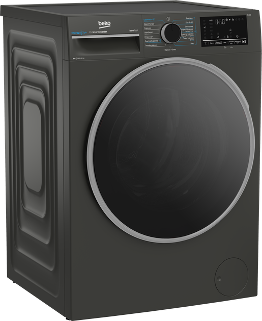 Пральна машина повногабаритна Beko B3WFU48415MGB2 - Фото 2 Пральна машина повногабаритна Beko B3WFU48415MGB2 - зображення 2