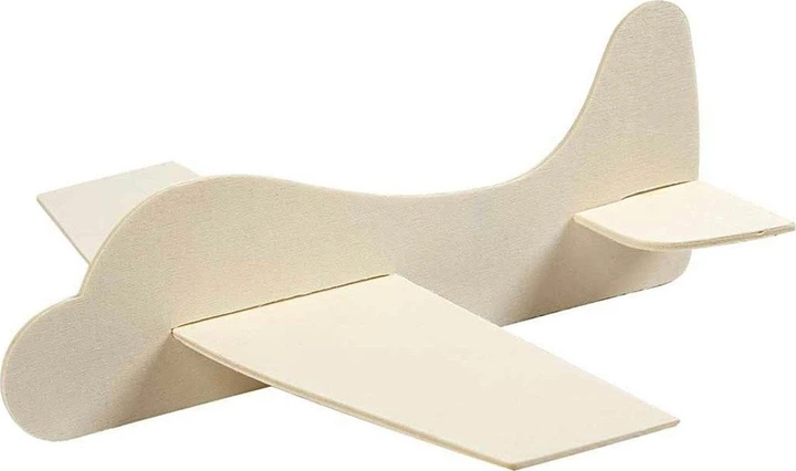 Drewniane samoloty Creativ Company 21.5 x 25.5 x 5 cm 20 szt (ZES5707167275665) - obraz 1