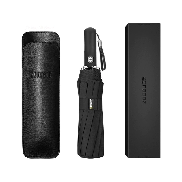 Зонт Xiaomi Zuodu Automatic Umbrella (ZD001) Black [68844] - изображение 3