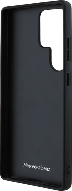 Панель Mercedes Leather Curved Stitches для Samsung Galaxy S25 Ultra Black (3666339424145) - зображення 5