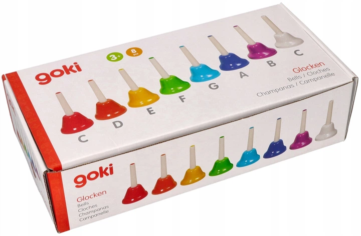 Набір дзвіночків Goki 8 шт. 61951 (4013594619516) - зображення 2