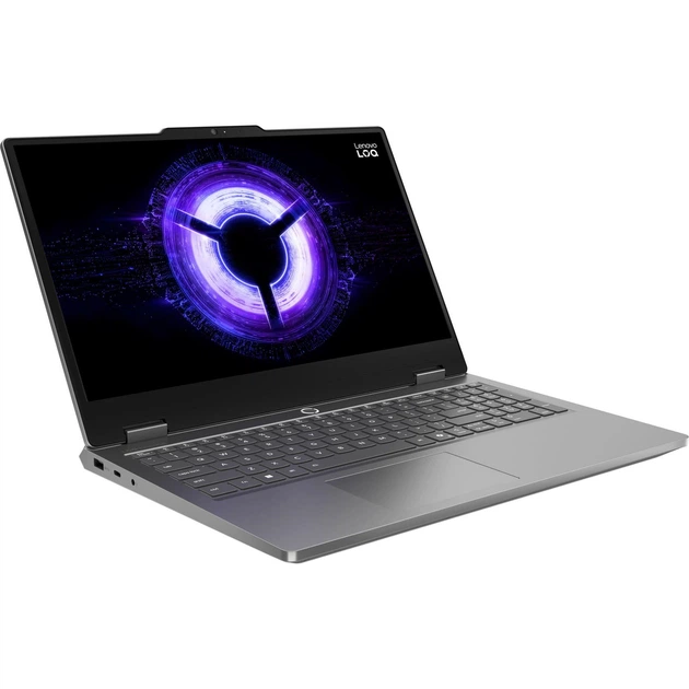 Ноутбук Lenovo 15.6 LOQ Essential 15IRX11/Intel i5-13450HX/16GB/1TB/RTX 5060 8GB/DOS/Luna Grey (83SC002TRA) - изображение 2