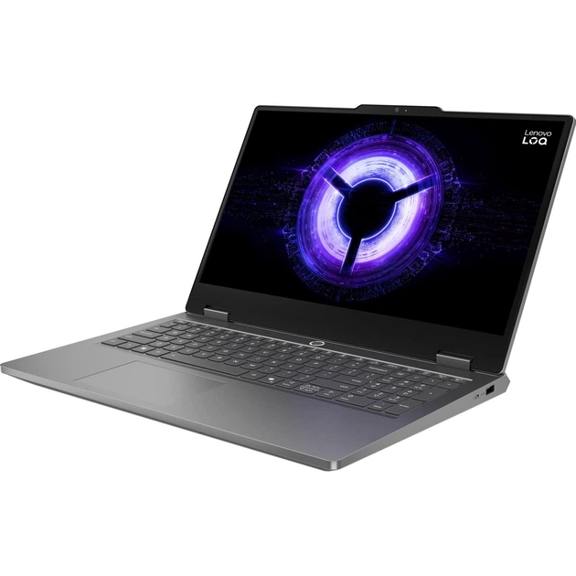 Ноутбук Lenovo 15.6 LOQ Essential 15IRX11/Intel i5-13450HX/16GB/1TB/RTX 5060 8GB/DOS/Luna Grey (83SC002TRA) - изображение 3