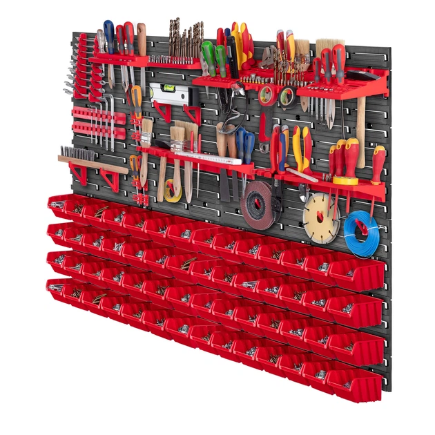 Tablica narzędziowa Kadax K7651 ścianka warsztatowa 116 x 78 cm 81 element (5903699468036) - obraz 2