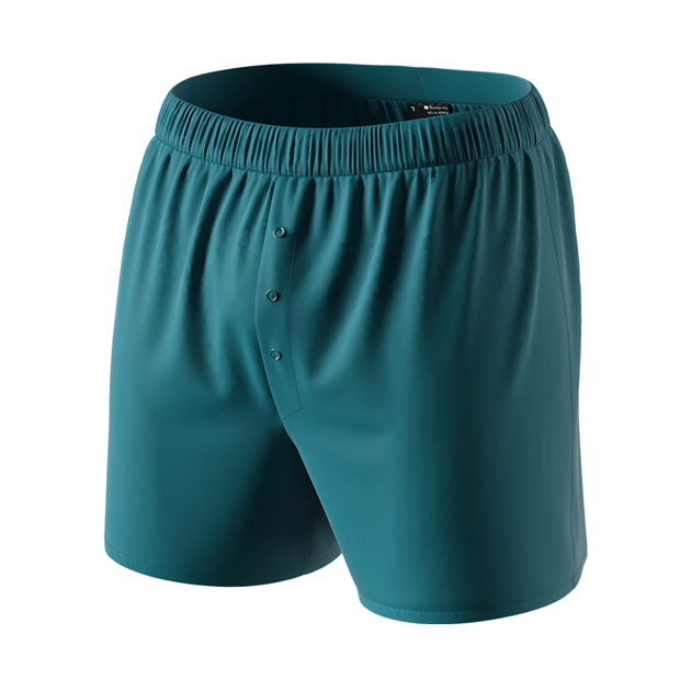 Сімейні труси (сімейки) Shorts Cotton, темно-бірюзовий M CS400-97 - Фото 1 Сімейні труси (сімейки) Shorts Cotton, темно-бірюзовий M CS400-97 - изображение 1