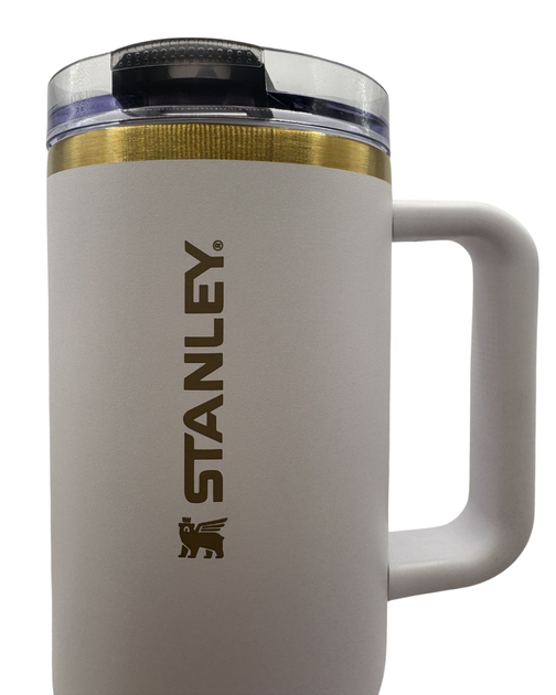 Термос термокружка Stanley Quencher ProTour Flip Straw Tumbler 1,18 л из нержавеющей стали White KT7001931 - Фото 6 Термос термокружка Stanley Quencher ProTour Flip Straw Tumbler 1,18 л из нержавеющей стали White KT7001931 - изображение 6