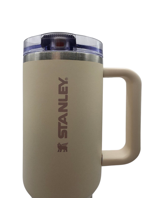 Термос термокружка Stanley Quencher ProTour Flip Straw Tumbler 1,18 л из нержавеющей стали Cream KT7001933 - изображение 5
