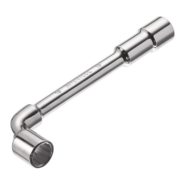 Ключ торцовый с отверстием, L-образный, 18 мм INTERTOOL HT-1618 - изображение 2