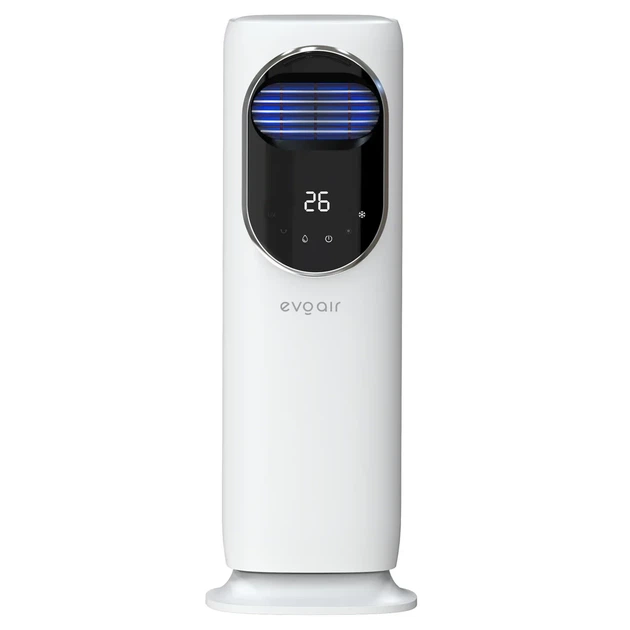 Охладитель воздуха мини-кондиционер Evoair BRIIS SILVER PRO 4 в 1: охлаждение, обогрев, увлажнение, УФ-стерилизация и вентиляция воздуха. - изображение 9