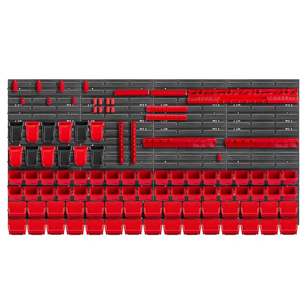 Tablica narzędziowa Kadax K7731 ścianka warsztatowa 156 x 78 cm 103 elementy (5903699468838) - obraz 3