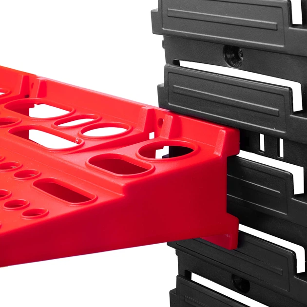 Tablica narzędziowa Kadax K7731 ścianka warsztatowa 156 x 78 cm 103 elementy (5903699468838) - obraz 9