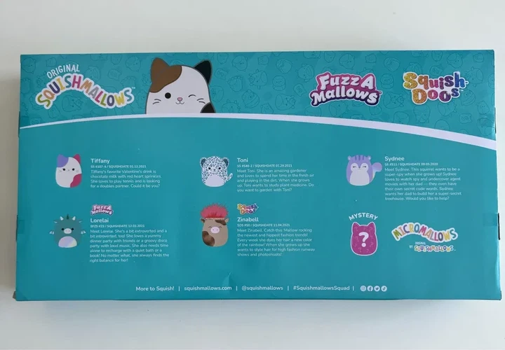 Набор мягких игрушек Squishmallows – Коллекция из 6 стилизованных фигурок - Фото 4 Набор мягких игрушек Squishmallows – Коллекция из 6 стилизованных фигурок - изображение 4