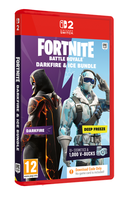 Gra Nintendo Switch 2 Fortnite – Darkfire & Ice Bundle (Zestaw Płomień Mroku i Lód) (Klucz elektroniczny) (5056635618313) - obraz 2