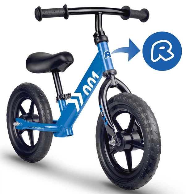 Rowerek biegowy Ricokids Niebieski RK-607 (5903890630287) - obraz 2