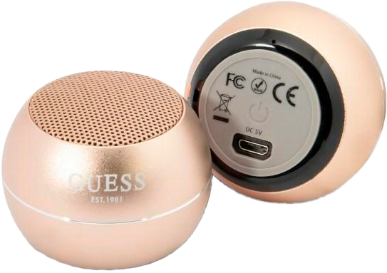 Głośnik przenośny Guess Speaker mini 3W Gold (3666339051396) - obraz 3