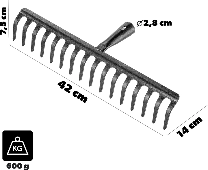 Граблі Kadax Thery K10124 (34101) - зображення 6