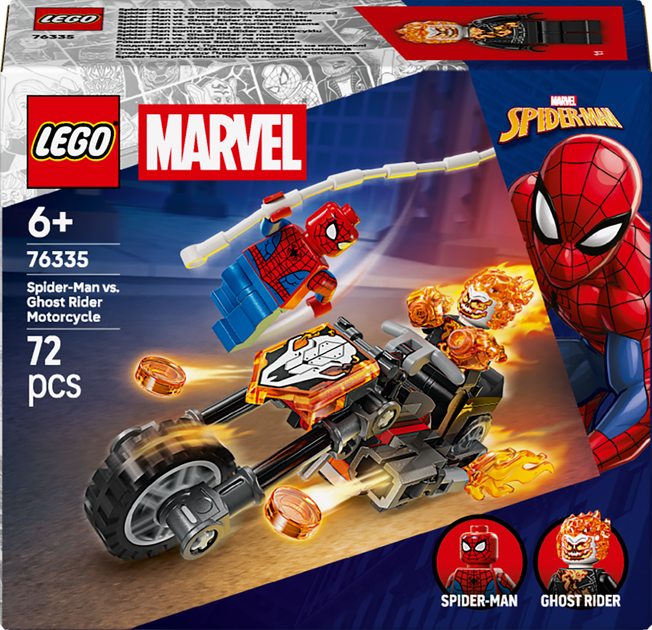 Конструктор LEGO Super Heroes Marvel Человек-паук vs. Призрачный