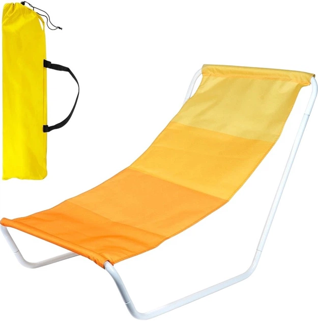 Leżak plażowy składany Vilde (489272) - obraz 2