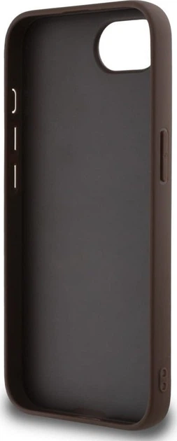 Панель Guess 4G Big Metal Logo для Apple iPhone 16e Brown (GUHCPSE44GMGBR) - зображення 7