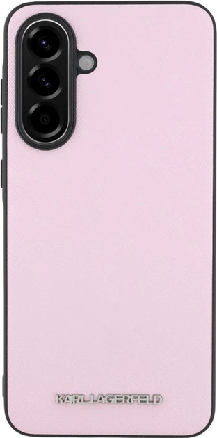 Панель Karl Lagerfeld Saffiano Metal Logo для Samsung Galaxy A56 (KLHCSA56PSAFWMCP) - зображення 1