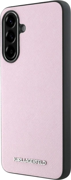 Панель Karl Lagerfeld Saffiano Metal Logo для Samsung Galaxy A56 (KLHCSA56PSAFWMCP) - зображення 2