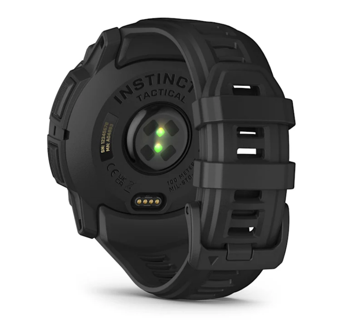 Смарт-годинник Garmin Instinct 3 (50 мм) AMOLED Tactical Edition чорний - Фото 12 Смарт-годинник Garmin Instinct 3 (50 мм) AMOLED Tactical Edition чорний - изображение 12
