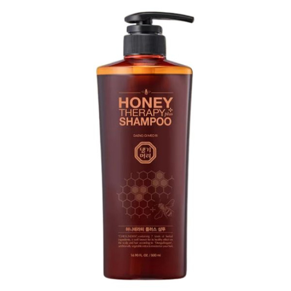 Поживний медовий шампунь Daeng Gi Meo Ri Professional Honey Therapy Plus Shampoo 500 мл - Фото 1 Поживний медовий шампунь Daeng Gi Meo Ri Professional Honey Therapy Plus Shampoo 500 мл - зображення 1