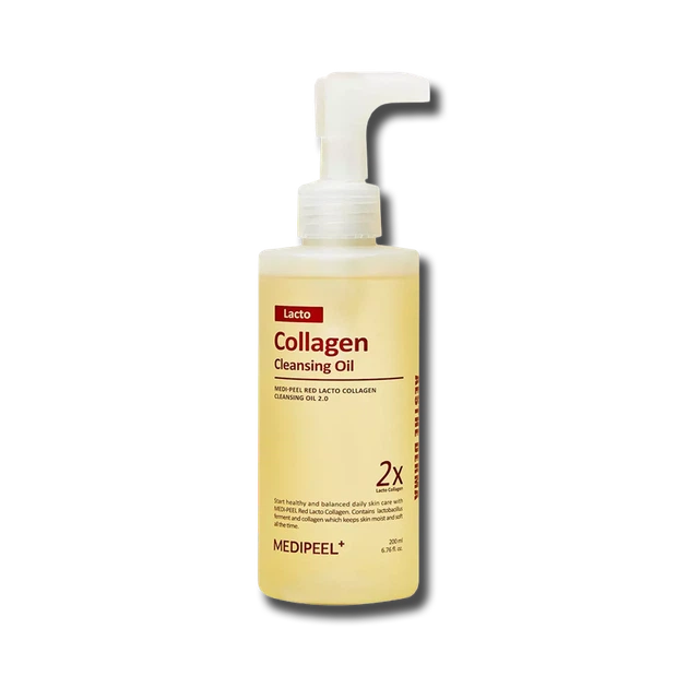 Гідрофільна олія з лактобактеріями Medipeel Red Lacto Collagen Cleansing Oil, 200ml - Фото 1 Гідрофільна олія з лактобактеріями Medipeel Red Lacto Collagen Cleansing Oil, 200ml - изображение 1