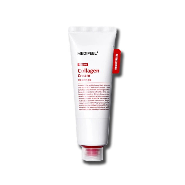 Бар'єрний крем для обличчя з колагеном Medipeel Red Lacto Collagen Barrier Cream 80ml - Фото 1 Бар'єрний крем для обличчя з колагеном Medipeel Red Lacto Collagen Barrier Cream 80ml - изображение 1