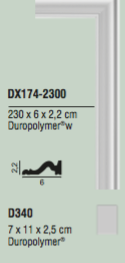Молдинг дюрополимерный Orac Decor DX174F Гибкий - изображение 2