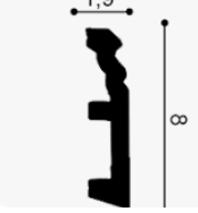 Плинтус гибкий Orac Decor SX195F - Фото 2 Плинтус гибкий Orac Decor SX195F - изображение 2