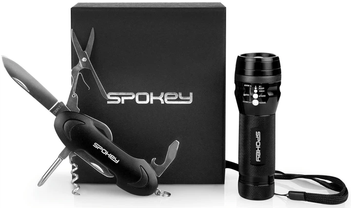 Набір мультиінструментів Spokey ZOOM 929232 10 в 1 з ліхтариком (5902693292326) - зображення 1