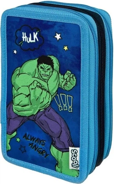 Piórnik Undercover Avengers potrójny z wyposażeniem (4043946312246) - obraz 1