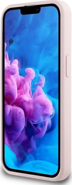 Панель Karl Lagerfeld Silicone Karl & Choupette Heads Ring with MagSafe для Apple iPhone 16e Pink (KLHMPSE4SKCHTCP) - зображення 5