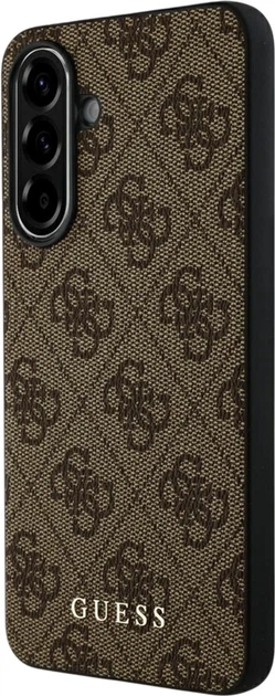 Панель Guess 4G Metal Gold Logo для Samsung Galaxy A36 Brown (GUHCSA36G4GFBR) - зображення 2