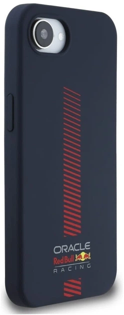 Панель Red Bull Silicone Powerbar with MagSafe для Apple iPhone 16e Navy (RBHMPSE424SIVGSV) - зображення 3