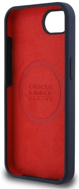 Панель Red Bull Silicone Powerbar with MagSafe для Apple iPhone 16e Navy (RBHMPSE424SIVGSV) - зображення 7