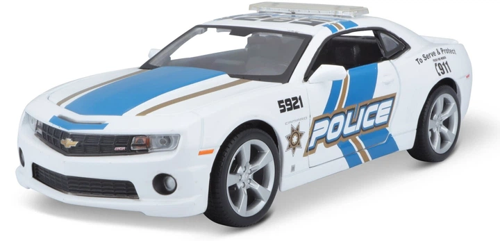 Metalowy model samochodu Maisto 1:24 2010 Chevrolet Camaro SS RS Police 31208 (90159312086) - obraz 2