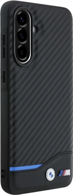 Etui plecki BMW M Carbon do Samsung Galaxy A56 Black (BMHCSA5622NBCK) - obraz 3