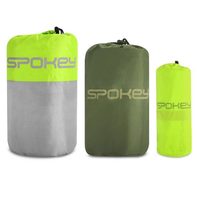 Mata samopompująca Spokey AIR MAT 941063 185 x 55 x 3 cm Szaro-zielony (5905339410634) - obraz 9