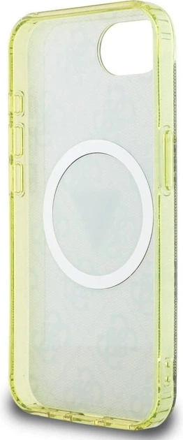 Панель Guess IML Metal Glitter 4G Circle Triangle with MagSafe для Apple iPhone 16e Brown (GUHMPSE4HG4PRTGW) - зображення 7