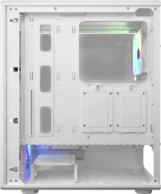 Корпус для ПК Cougar Airface Pure RGB білий ігровий Mid Tower ATX з 4 вентиляторами RGB 120 мм - зображення 9