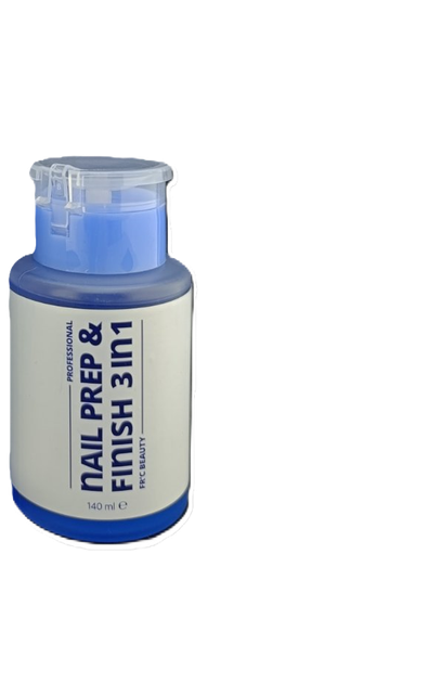 FRC 3 в 1 Рідина Nail Prep & Finish 140 мл. з помпою - знежирення, зняття липкості, дегідратація - Фото 1 FRC 3 в 1 Рідина Nail Prep & Finish 140 мл. з помпою - знежирення, зняття липкості, дегідратація - изображение 1