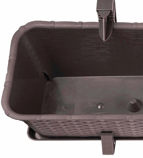 Балконний горщик з ручками Kadax Castro K8200 4 шт - зображення 3